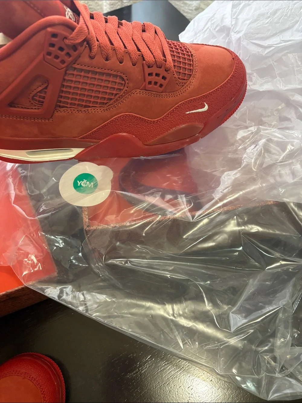 Jordan Nigel Sylvester x Air Jordan 4 Retro OG SP Brick By Brick Red HF4340-800